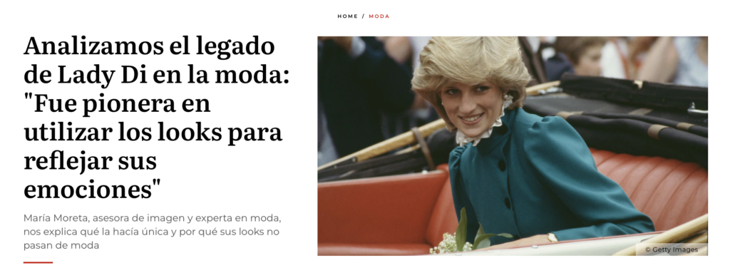 El legado de Diana de Gales: Analizamos el legado de Diana de Gales en la moda: "Fue pionera en utilizar los looks para reflejar sus emociones" • Un profundo análisis sobre cómo Lady Di revolucionó la moda utilizando sus looks como un espejo de sus emociones, y la coherencia entre su imagen y su mensaje.